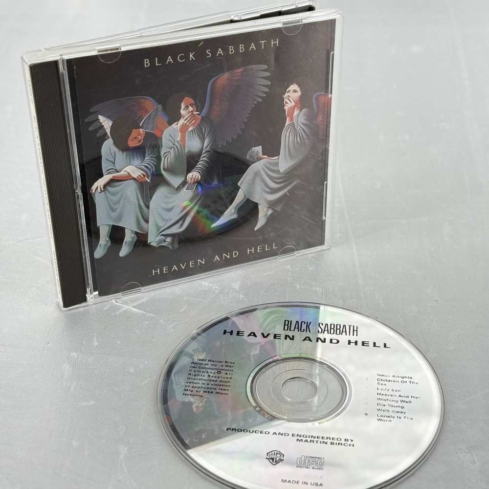 Black Sabbath Heaven and Hell CD Ronnie James Dio 1980 Heavy Metal 3372-2 USA